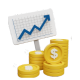 Icon representing salary expectations and job demand